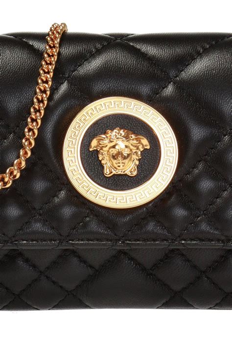 versace head purse|Versace shoulder bag price.